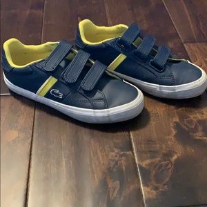 Lacoste kids Velcro sneakers
